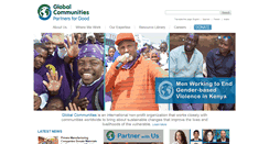 Desktop Screenshot of globalcommunities.org