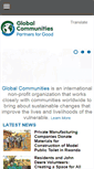 Mobile Screenshot of globalcommunities.org
